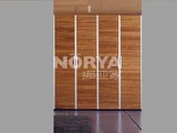 北欧现代简约挪亚家具  D3系列YK4CX 四门衣柜 百叶窗式组装衣柜