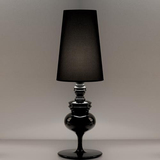 碧得森 现代简约欧式创意设计灯具 客厅卧室书房卫士台灯黑色