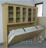 北京壁床壁柜床双人床隐形床多功能床折叠床翻板床隐藏床午休床