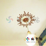吉祥云 吊顶贴纸吊灯餐厅创意 抽象个性客厅墙贴房间卧室家具装饰