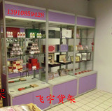 展柜玻璃展示柜化妆品货架烟酒货柜汽车香水柜 钛合金高档陈列柜