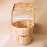 木质杉木提水桶 打水桶 小水桶 加水木桶 浴室桑拿浴场专用