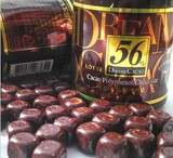 韩国进口食品巧克力 乐天56梦幻纯黑巧克力56% 90g(130)