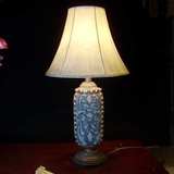 欧式古典工艺照明台灯/房间床头阅读灯客厅餐桌装饰灯具/家居摆件