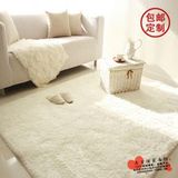 新品羊羔绒地毯简约现代客厅茶几卧室满铺床边毯长方形榻榻米定制