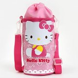 韩国进口Hellokitty凯蒂猫水杯水壶保温袋子 奶瓶保温包袋