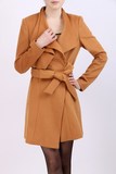 2014冬新款雅莹专柜正品代购女驼色羊绒羊毛大衣E13PP8100A特价