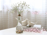 新款宜家纳迪时尚现代水晶玻璃花瓶水培透明花器窗台桌面工艺摆设