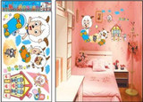 第三代可移除创意韩国时尚组合墙贴021/客厅男孩儿童房卧室壁贴