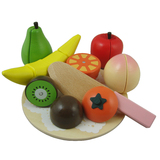 高档原装日本磁性水果切切看切切乐 木制 儿童过家家玩具 益智3-7