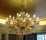 全铜水晶灯进口埃及水晶吊灯欧式吊灯蜡烛灯客厅灯餐厅灯卧室灯