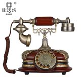 佳话坊仿古复古电话机转盘欧式拨盘电话座机老式古董旋转拨号