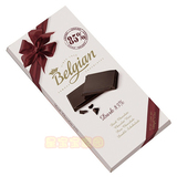 Belgian白丽人原装进口比利时巧克力 85%可可 黑巧克力100g
