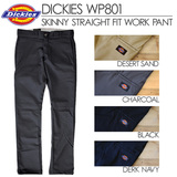 美国 Dickies 低腰长裤 男款修身工装裤WP801现货