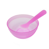 面膜碗 加面膜棒 面膜碗套装   粉色