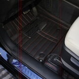 2013款起亚新佳乐索兰托专车专用连体全包围环保皮革脚垫地垫
