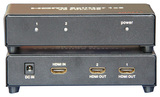 仝丽 一进二出高清HDMI音视频分配器  1分2 支持3D HDMI分配器