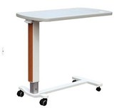 豪华医用移动餐桌气控升降餐桌护理病床ABS餐桌 可调高度餐桌