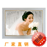 结婚照片大相框挂墙相框36寸相框制作婚纱照相框60寸40寸创意包邮