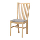 正品宜家代购诺纳斯 椅子 实木椅子餐椅简约时尚品味餐椅