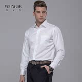 新款雅戈尔专柜正品长袖白衬衫男士工装DP纯棉免烫衬衣DP9199