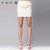 gen简 专柜正品 夏季新款女修身包臀半身裙 短裙 BG5C0613