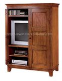 美式探戈视听柜 组合电视柜 实木衣柜订做上海美欧式实木家具定制