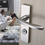 德国品牌现代室内门锁房门执手实木把手纯铜锁芯锁具现代简约门锁