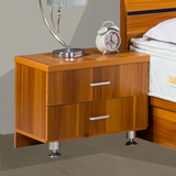 新款简约现代实木质储物柜简易板式床头柜抽屉式时尚成人床边角柜