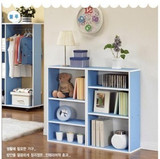 特价韩式三层书柜 儿童储物柜 自由组合柜 书橱 简易书架