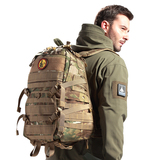 自由兵户外 二代战术攻击背包 旅行徒步包野营包 战术双肩背包