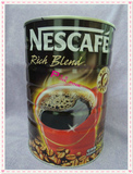 香港代购 雀巢咖啡 台湾版无糖纯咖啡醇品罐装500g克 不含伴侣