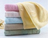 谈竹庄TZ-10正品批发 竹纤维美容小毛巾儿童巾成人洗脸面巾超吸水