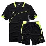 2015耐克夏装薄款透气短袖T恤短裤运动套装男子网球服篮球运动服