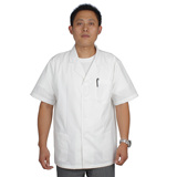 纯棉短袖医生服半身款白色大褂夏装男士护士工作服实验服限时折扣