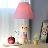 铁尾猫咪台灯卧室床头灯装饰可调光创意时尚温馨卡通儿童可爱台灯