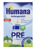 德国直邮瑚玛娜humana pre 0-3个月新生儿有机奶粉600g8盒包直邮