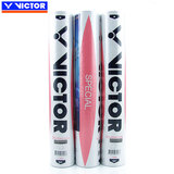 victor胜利羽毛球威克多练习级/粉色特惠比赛专用羽毛球五桶包邮