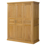 榉木衣柜全实木衣柜榉木衣柜三门衣柜特价衣柜中式现代风格