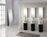特价小型浴室柜 小空间卫浴柜 组合台盆 带镜灯 长33厘米 小户型