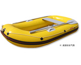 JM品牌特价2.25米拉丝底板漂流艇充气钓鱼船2-3人橡皮艇 韩国PVC