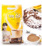进口咖啡 韩国原装MAXIM麦馨摩卡咖啡-黄色100条包装 新包装