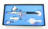 HD-130上色喷笔/模型气泵彩绘上色水补补漆/双动外调0.3mm口径