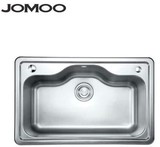 JOMOO九牧不锈钢水槽单槽厨房洗碗盘洗菜盆一体成型单盆06073正品