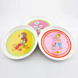 外单 加厚儿童餐具 美耐皿儿童餐具 卡通儿童餐盘 盘子