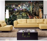 特价沙发墙壁纸 电视背景墙大型壁画 现代城市夜景家装墙纸C560