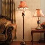 欧式客厅沙发摆设落地灯 创意时尚奢华树脂复古孔雀古典落地灯