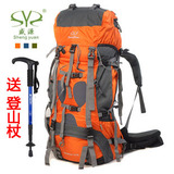 盛源户外大容量登山包 专业登山包 野营背囊 户外包 双肩包70+5L