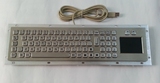 工控键鼠一体键盘，多媒体柜台键盘,一体键盘，机柜嵌入式键盘