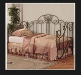 【安乐居】铁艺沙发床 铁艺沙发床两用 单人 客厅卧室通用床